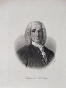 Portræt af Domenico Scarlatti (1686-1757) af Italian School