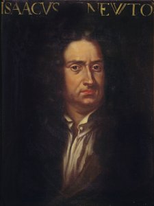 Portræt af Isaac Newton (1642-1727) c.1680