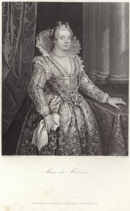 Portræt af Marie de Medici af Italian School