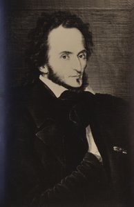Portræt af Niccolo Paganini af Italian School