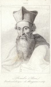 Portræt af Pietro Bembo af Italian School