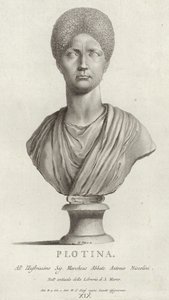 Portræt af Pompei Plotina af Italian School