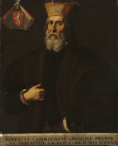 Portræt af Roberto Castiglione, begyndelsen af 1600-tallet (olie på lærred) af Italian School