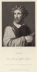 Portræt af Torquato Tasso af Italian School