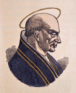 Portræt af paven Adeodat eller Dieudonne Ier (615-618) af Italian School
