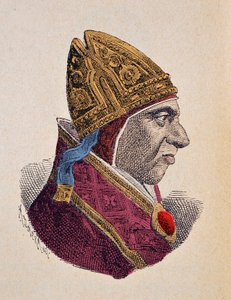 Portræt af pave Calixtus III (1455-1458) af Italian School