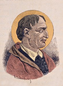 Portræt af paven Corneille (Cornelius eller Cornelio) (251-253) af Italian School