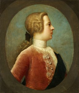 Prins Charles Edward, ca. 1740 (olie på lærred) af Italian School