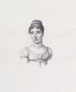 Prinsesse Elisa Baciocchi (gravering) af Italian School