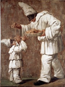 Pulcinella (polichinelle) karakter af commedia dell
