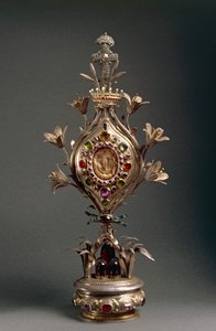 Sankt Antonius relikvieskrin (blandet medier) af Italian School