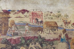 Flod- og landliv, Livsscener ved Borso d