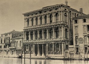 Robert Brownings (1812-89) bopæl i Venedig af Italian School
