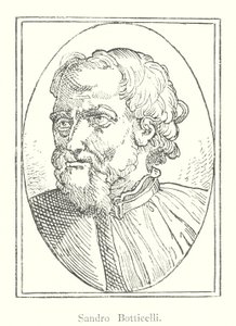 Sandro Botticelli (gravering) af Italian School