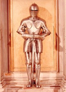 Panserdragt tilhørende Henri IV (1553-1610) ca. 1600 (jern) af Italian School