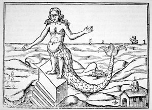 The Divinity Dragon, kopi af en illustration fra Oedipus Aegyptiacus af Athanasius Kirchner, Rom 1652, brugt i en History of Magic, udgivet sent i det 19. århundrede