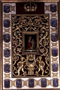The Madonna of Thanks (foto) af Italian School