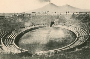 Amfiteatrets panorama (dybtryk) af Italian School