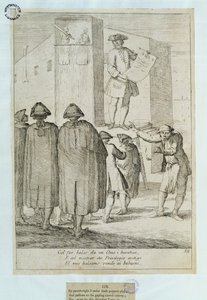 Dukkeføreren, 1748 af Italian School