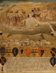 Overgivelsen af byen Colle Val d