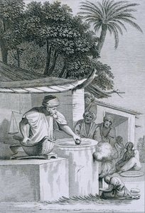 Måden at lave makaroni på af Italian School