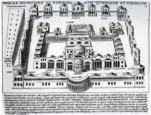 Thermae Diocletianae af Italian School
