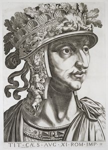 Titus Cæsar (39-81 e.Kr.), 1596 af Italian School