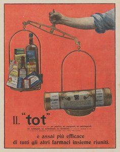 Tot (farvelitografi) af Italian School
