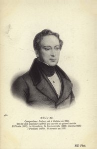 Vincenzo Bellini, italiensk operakomponist (1801-1835) af Italian School