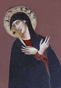 Jomfruen ved korsfæstelsen,1834 (maleri) af Italian School
