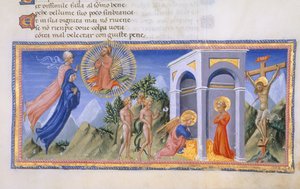 Yates Thompson 36, f.141 The Mystery of the Redemption, fra 