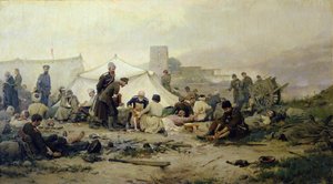 Påklædningsstation af Ivan Alexeyevich Vladimirov