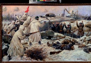 Overgivelsen af de finske soldater i 1940 af Ivan Alexeyevich Vladimirov