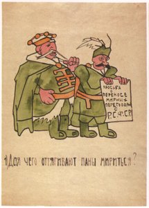 Hvorfor trækker den polske adel ud med fredsforhandlingerne i 1920