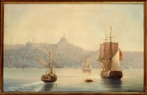 Konstantinopel, havn / maleri af I.K. Aivazovsky