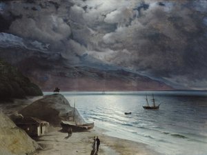 Nat ved Gurzuf, 1891