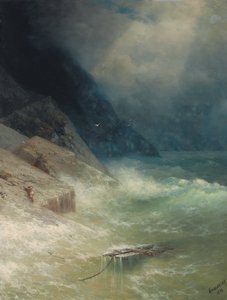 Den overlevende, 1892 af Ivan Konstantinovich Aivazovsky
