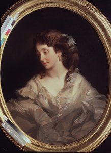 Portræt af Alexandra Chelischeva, 1860