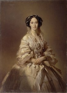 Portræt af Maria Alexandrovna 1824-1880, kejserinde af Rusland