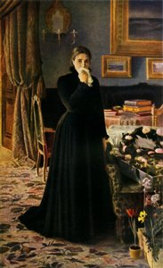 Utrøstelig sorg, 1884, 1965. af Ivan Kramskoy