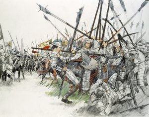 Slaget på Flodden-marken af Ivan Lapper