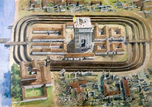 Richborough Roman Fort, 2. århundrede, 1990-2010.
