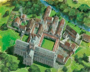 Waverley Abbey, Farnham, Surrey, c1990-c2005 af Ivan Lapper