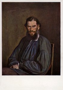 Leo Tolstoy, russisk romanforfatter, novelleforfatter og dramatiker af Ivan Nikolaevich Kramskoy