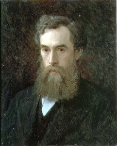 Portræt af Pavel Mikhailovich Tretyakov (1832-98) 1876