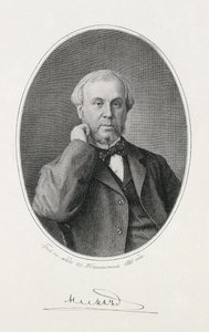 Portræt af Nikolay Alexeyevich Milyutin 1818-1872, 1883