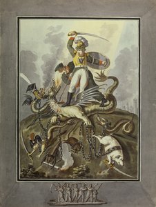 1812. Allegori, 1813 af Ivan Philippovich Tupylev