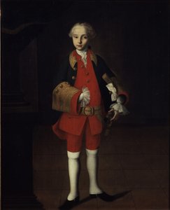Portræt af grev Wilhelm Georg von Fermor 1749-1828, ca. 1750