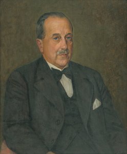 Portræt af dr. Ľ. Medvecký