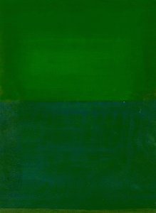 Rum, Tid, Bevægelse, Grøn, 2010 af Izabella Godlewska de Aranda